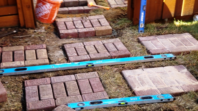 Brick Step Pathway
