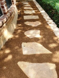Flagstone and Decomposed Granite Pathway