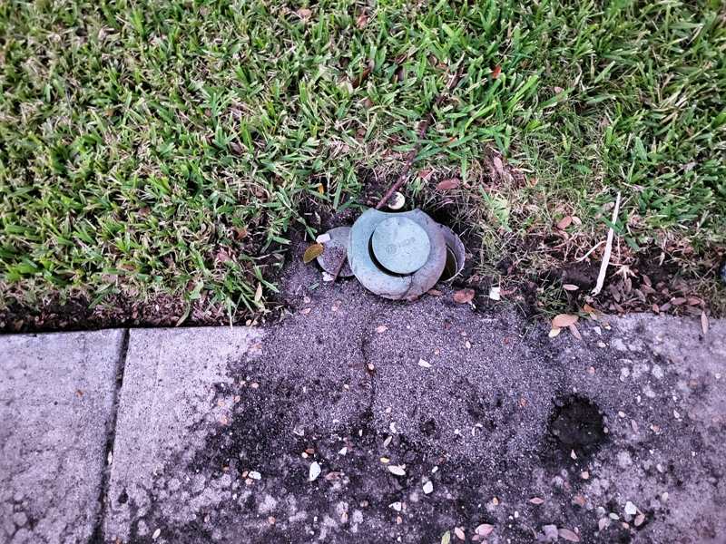 Clogged Yard Drain