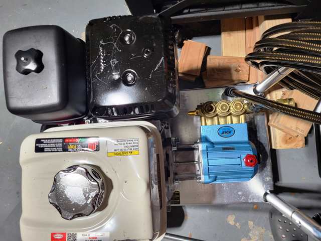 Water Jetter to Clean Yard Drain